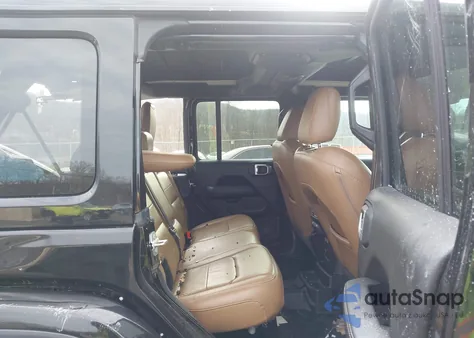 2022 Jeep Wrangler Unlimited Sahara 4X4 из США, поврежденный, VIN 1C4HJXEG9NW217839